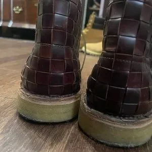 Clark’s + Bergdorf Goodman collaboration chukka boot size 11 men’s . Very rare Clarks Mens Chukka Boots Brown Nubuck Leather Gum Sole Size  main image 4